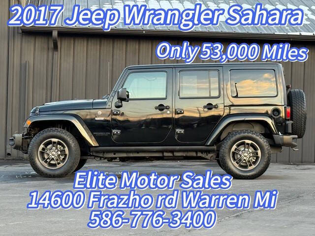 2017 Jeep Wrangler Unlimited