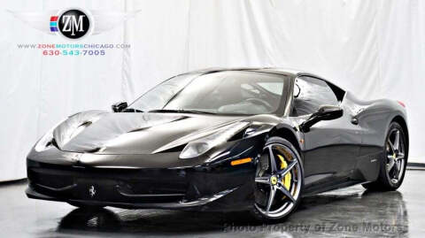 2011 Ferrari 458 Italia for sale at ZONE MOTORS in Addison IL