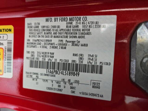 2020 Ford Mustang GT