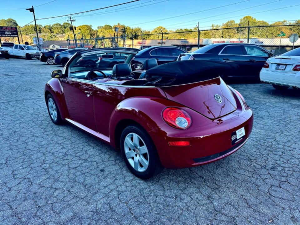 2007 Volkswagen New Beetle Convertible for sale at ICars Motors LLC in Gainesville, GA