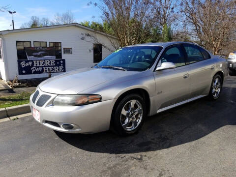 2005 Pontiac Bonneville for sale at TR MOTORS in Gastonia NC