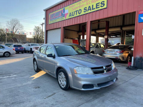 2014 Dodge Avenger for sale at Trevino's Auto Sales in San Antonio TX