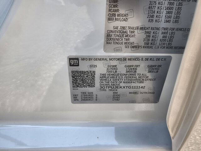 2026 GMC Sierra 1500 Elevation Standard