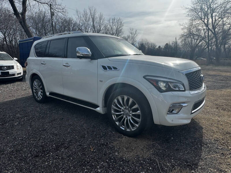 2017 Infiniti QX80 for sale at Supreme Auto Sales II, LLC in Nowata OK