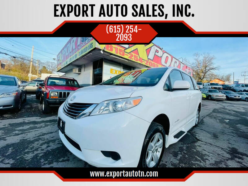 2011 Toyota Sienna for sale at EXPORT AUTO SALES, INC. in Nashville TN