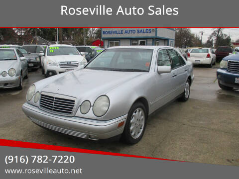 1999 Mercedes-Benz E-Class for sale at Roseville Auto Sales in Roseville CA