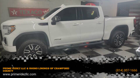 2020 GMC Sierra 1500 for sale at PRIME RIDEZ LLC & RHINO LININGS OF CRAWFORD COUNTY in Meadville PA