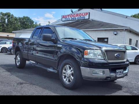 2004 Ford F-150 for sale at AUTOGROUP INC in Manassas VA