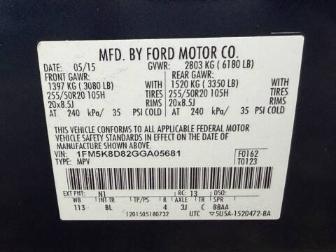 2016 Ford Explorer XLT