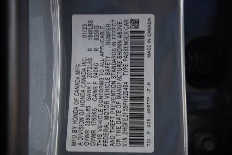 2023 Honda Civic Sport