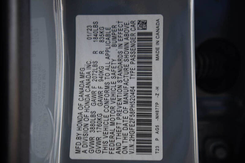 2023 Honda Civic Sport