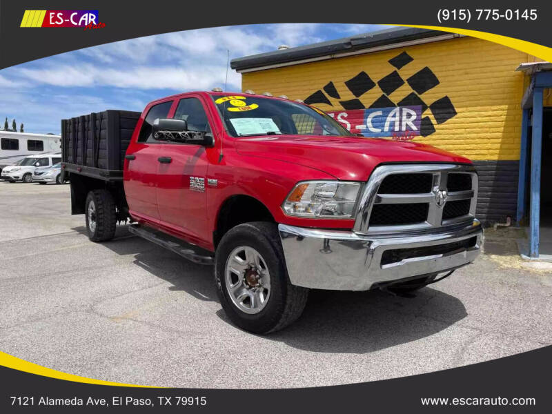 2017 RAM 3500 for sale at Escar Auto in El Paso TX