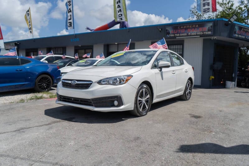 2022 Subaru Impreza for sale at CABRERA AUTO SALES in Hialeah Gardens FL