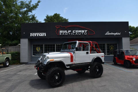 1976 Jeep CJ-7 for sale at Gulf Coast Exotic Auto in Gulfport MS