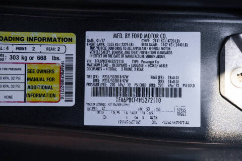 2017 Ford Mustang GT