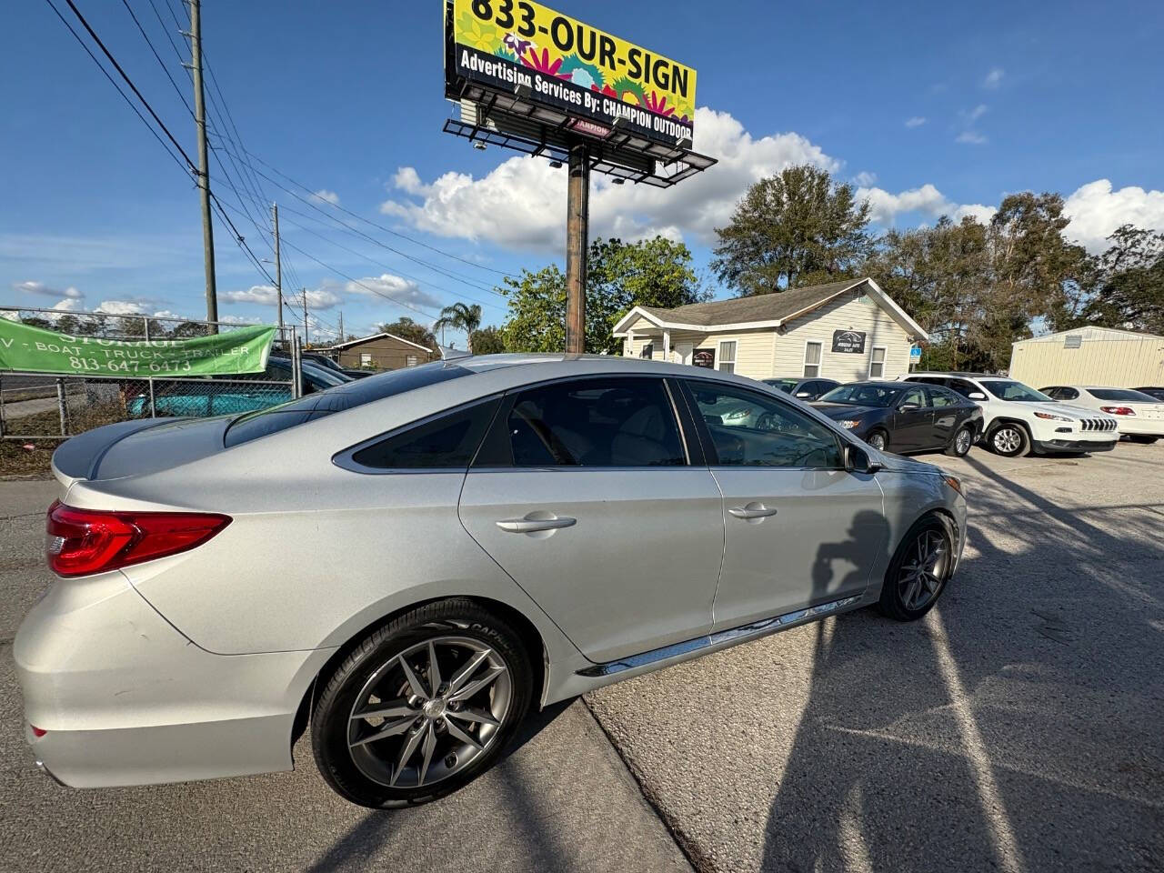 2017 Hyundai SONATA for sale at Hobgood Auto Sales in Land O Lakes, FL