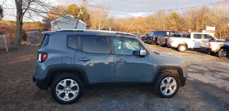 Used 2017 Jeep Renegade Limited with VIN ZACCJBDB3HPE90313 for sale in Hyannis, MA