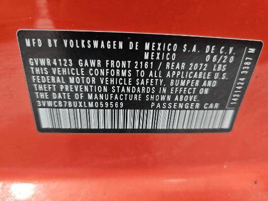 2020 Volkswagen Jetta SE