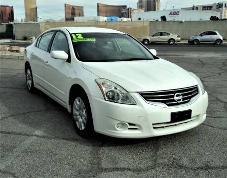 2012 Nissan Altima for sale at DESERT AUTO TRADER in Las Vegas NV