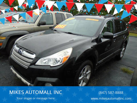 2013 Subaru Outback for sale at MIKES AUTOMALL INC in Ingleside IL