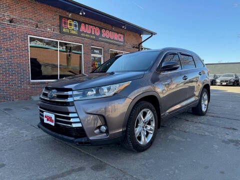 2017 Toyota Highlander Hybrid for sale at Auto Source in Ralston NE