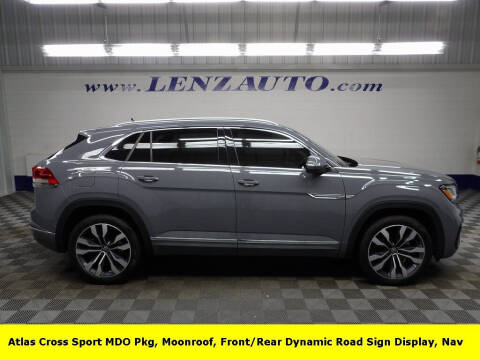 2022 Volkswagen Atlas Cross Sport for sale at LENZ TRUCK CENTER in Fond Du Lac WI