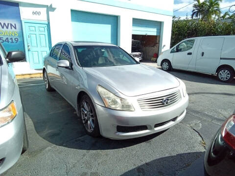 2007 Infiniti G35 for sale at Blue Lagoon Auto Sales in Plantation FL