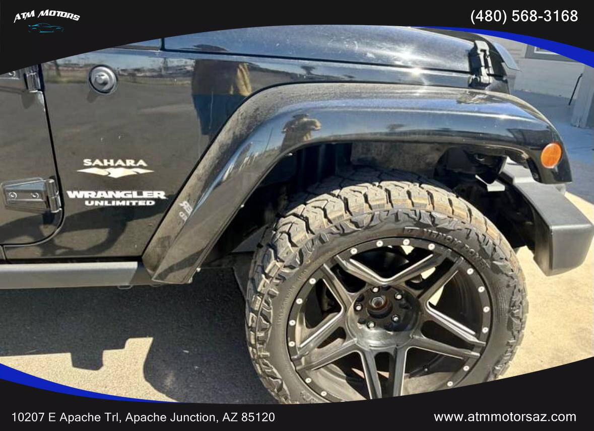 2013 Jeep Wrangler Unlimited for sale at ATM MOTORS in Apache Junction, AZ