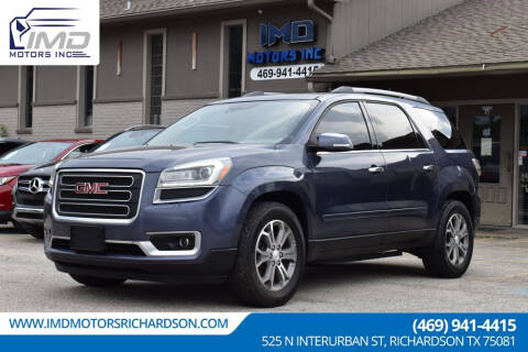 2014 GMC Acadia for sale at IMD Motors in Richardson TX