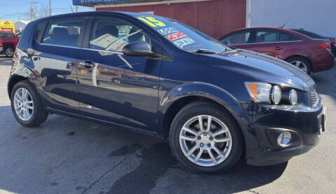 2015 Chevrolet Sonic for sale at Latino Motors in Aurora IL
