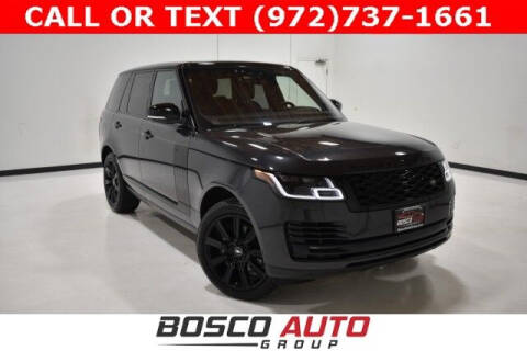2019 Land Rover Range Rover for sale at Bosco Auto Group in Flower Mound TX