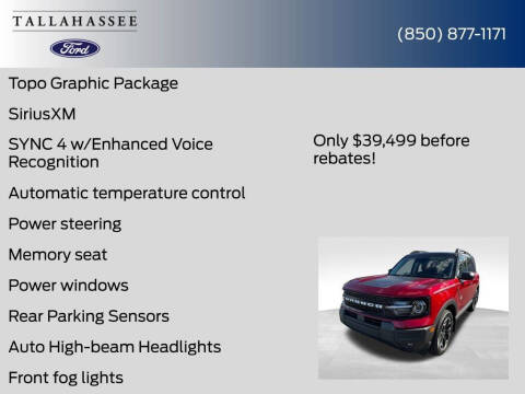 2025 Ford Bronco Sport Outer Banks