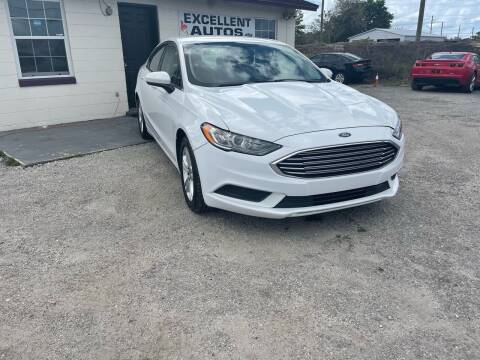 2018 Ford Fusion for sale at Excellent Autos of Orlando in Orlando FL