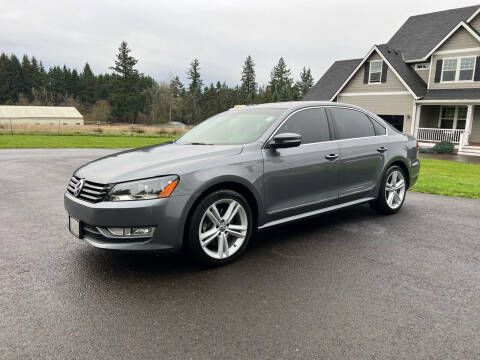 2013 Volkswagen Passat for sale at Catuna Motor Company in Damascus OR