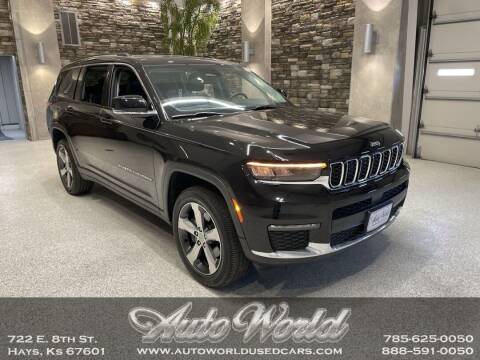2021 Jeep Grand Cherokee L for sale at Auto World Used Cars in Hays KS
