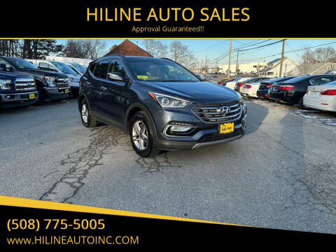 2017 Hyundai Santa Fe Sport for sale at HILINE AUTO SALES in Hyannis MA