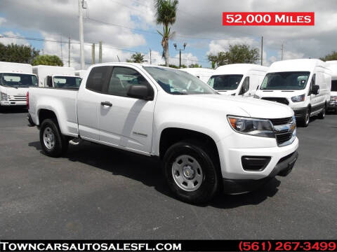 2019 Chevrolet Colorado for sale at Town Cars Auto Sales in West Palm Beach FL