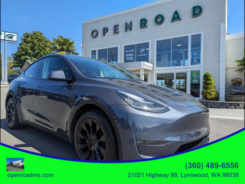 2021 Tesla Model Y for sale at OPEN ROAD MOTORSPORTS in Lynnwood WA