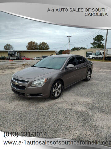 2012 Chevrolet Malibu for sale at A-1 Auto Sales Of South Carolina in Conway SC