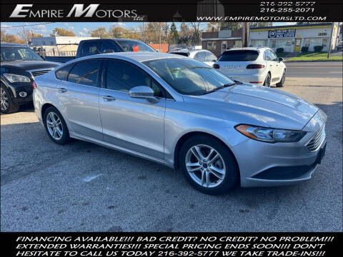 2018 Ford Fusion for sale at Empire Motors LTD in Cleveland OH