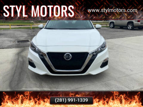 2020 Nissan Altima for sale at STYL MOTORS in Pasadena TX