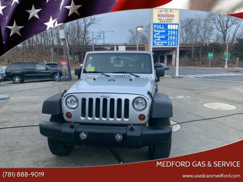 2010 Jeep Wrangler for sale at Medford Gas & Service in Medford MA