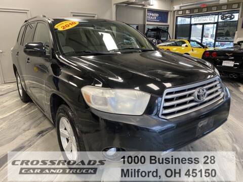 2010 Toyota Highlander for sale at Crossroads Car & Truck in Milford OH