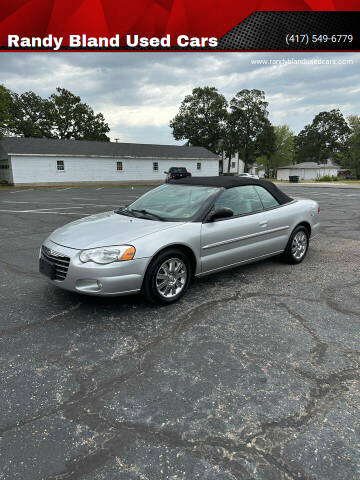 2006 Chrysler Sebring for sale at Randy Bland Used Cars in Nevada MO