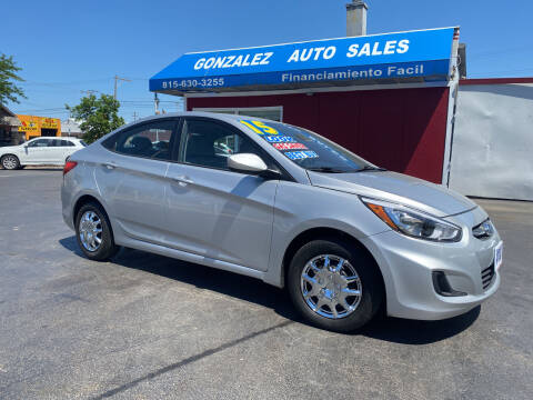 2015 Hyundai Accent for sale at Gonzalez Auto Sales in Joliet IL