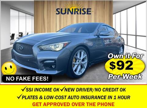 2015 Infiniti Q50 for sale at AUTOFYND in Elmont NY