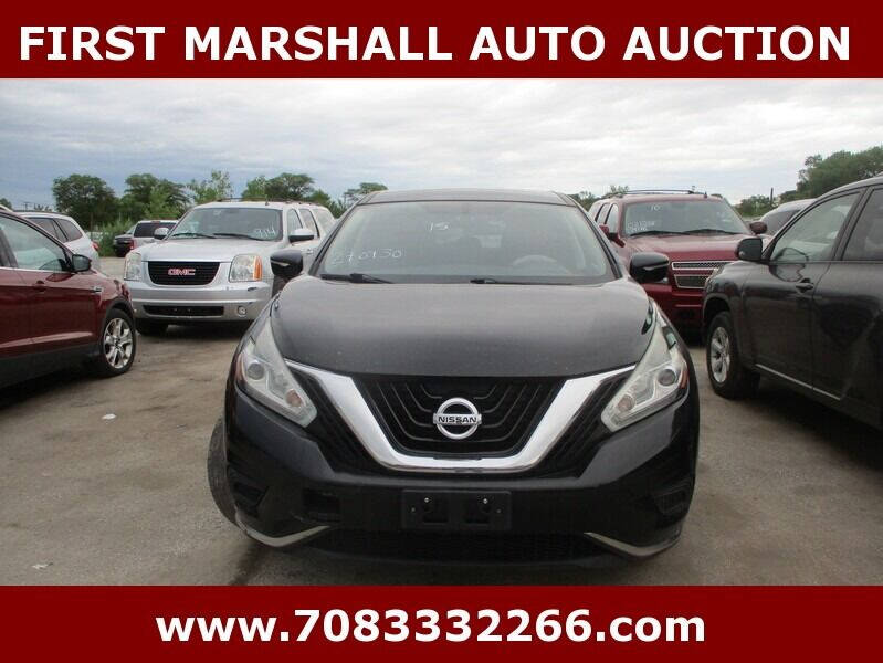 2015 Nissan Murano for sale at First Marshall Auto Auction in Harvey IL