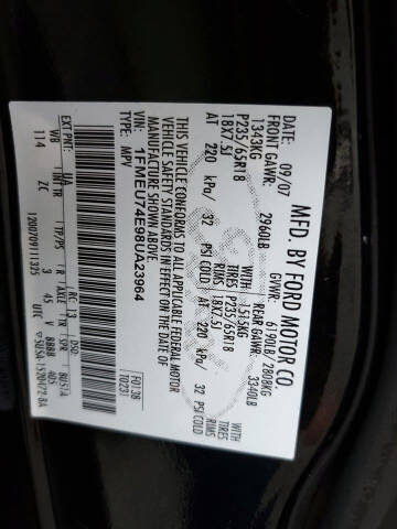 2008 Ford Explorer Eddie Bauer