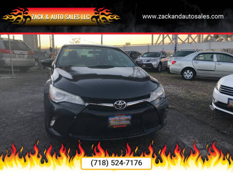 2015 Toyota Camry for sale at Zack & Auto Sales LLC in Staten Island NY