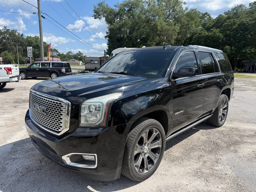 Black 2015 GMC Yukon Denali 4x4 Denali 4dr SUV 1